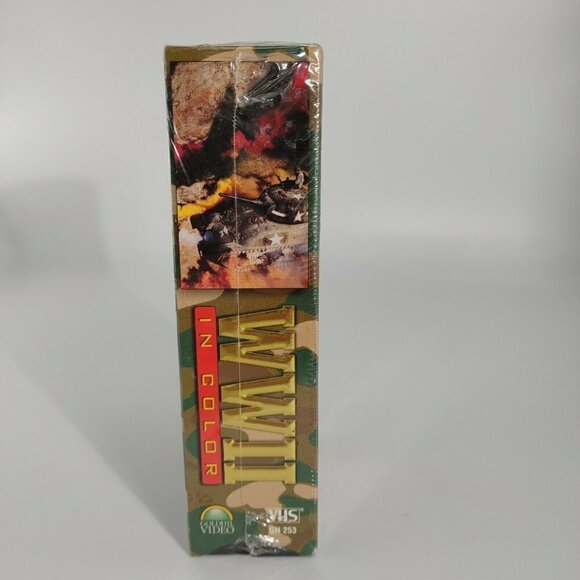 Set Of 2 World War II In Color 1998 Military & War NTSC Educational VHS Tapes - Picture 4 of 11